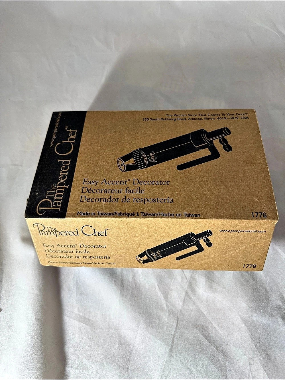 Pampered Chef Easy Accent Decorator Kitchen Tool Set